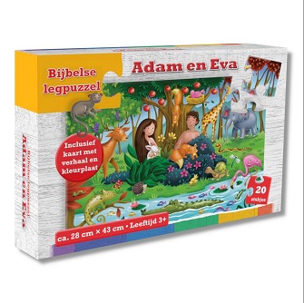 Legpuzzel Adam en Eva